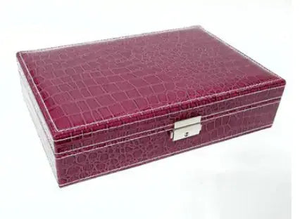 Cosmetic Leather Jewelry Box - Image #20